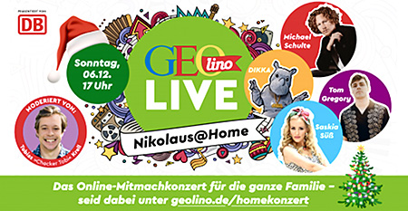 Saskia Süß bei GEOlino Live@Home